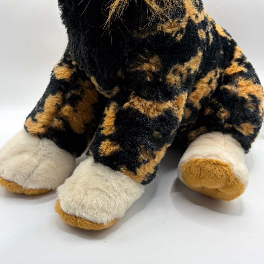 Wild Republic African Wild Dog Plush Kids 12 Inch Brown Black Spotted Animal - Picture 2 of 9